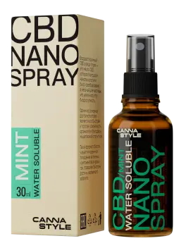 CBD NANO SPRAY MINT(30мл), CannaStyle