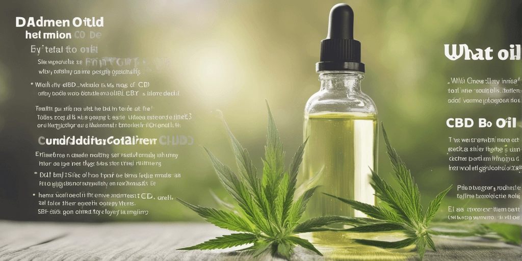 КБД масло это что