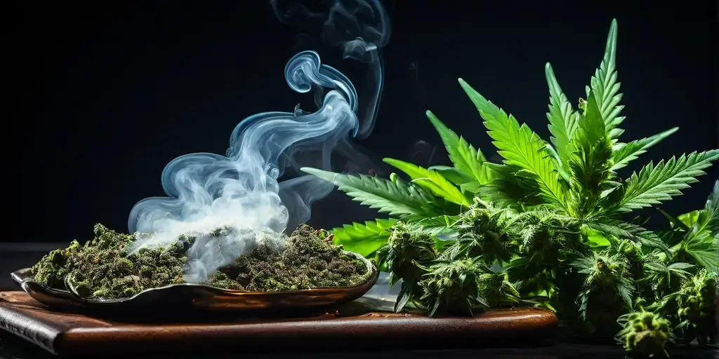 cbd курение на