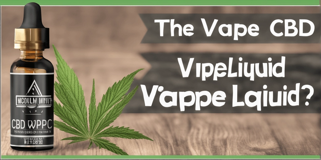 Жидкость для вейпа с CBD что это такое