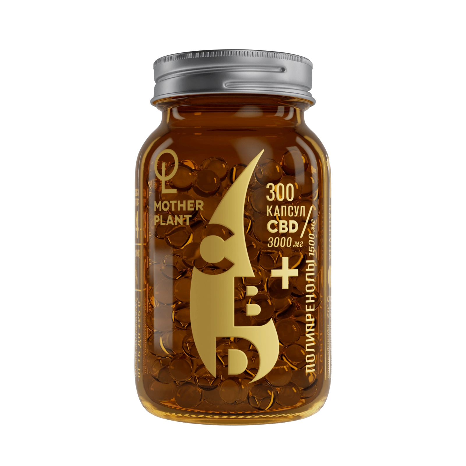 CBD капсулы с полипренолами (300 капсул), Motherplant