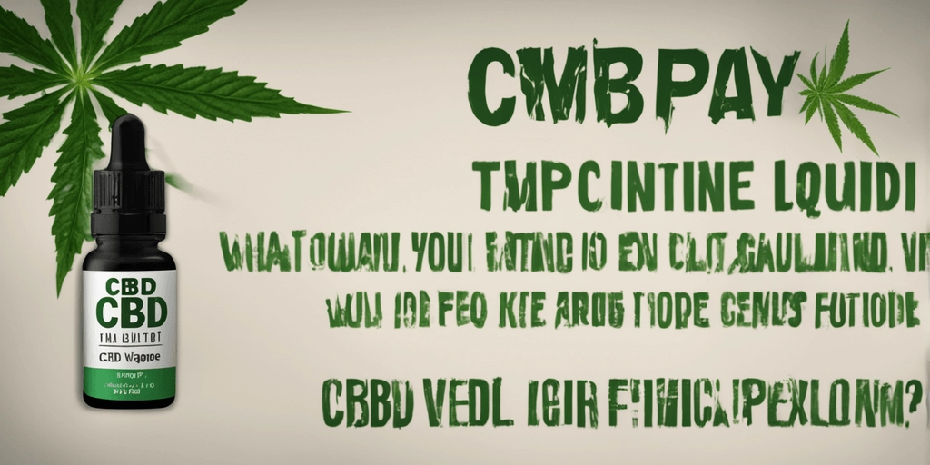Жидкость для вейпа с CBD что это