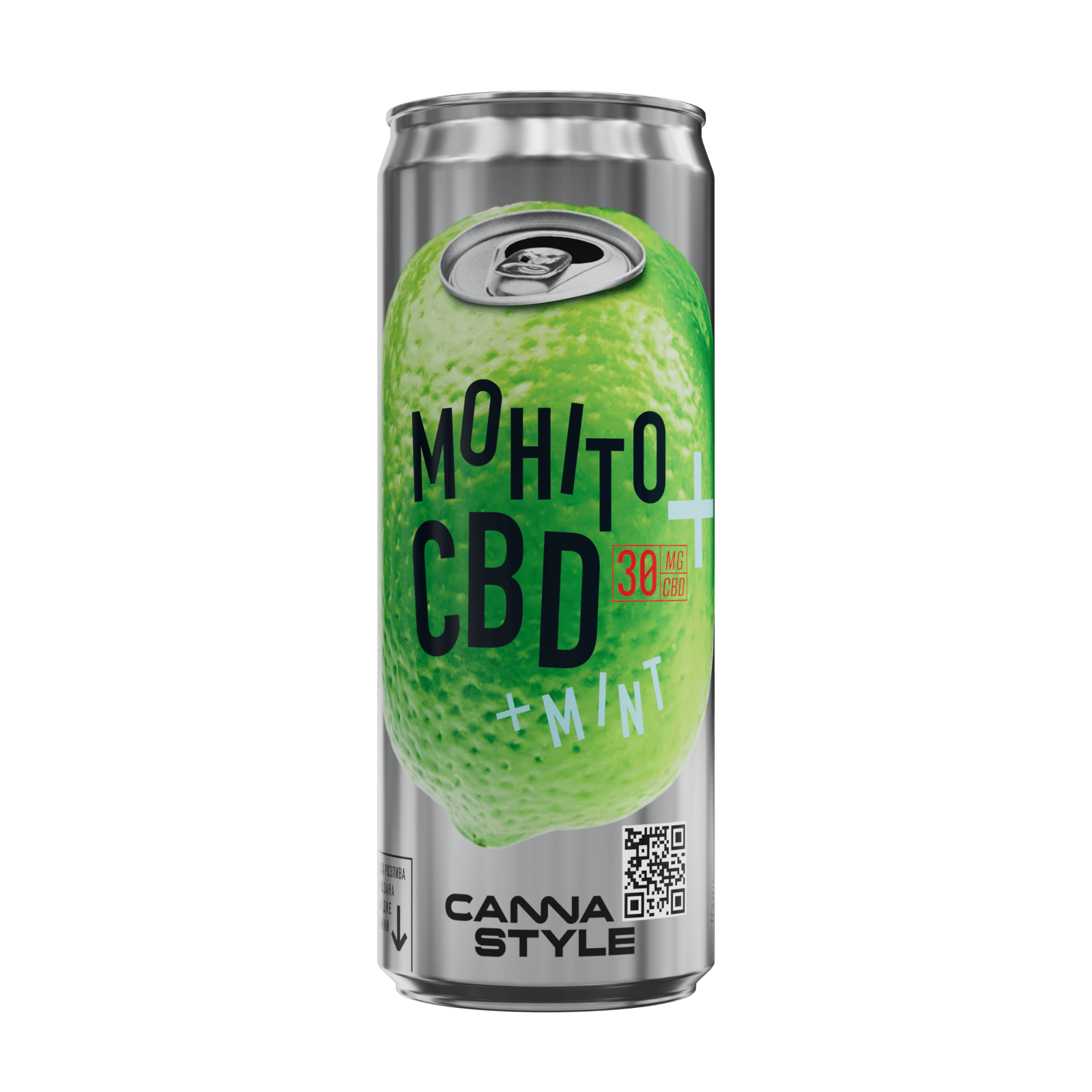 Лимонад CannaStyle "Мохито" с CBD (0,33л)